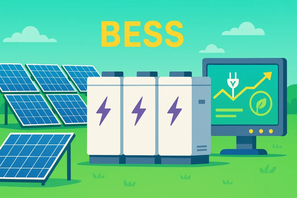 How BESS Optimizes Solar Energy Usage - Q Sine