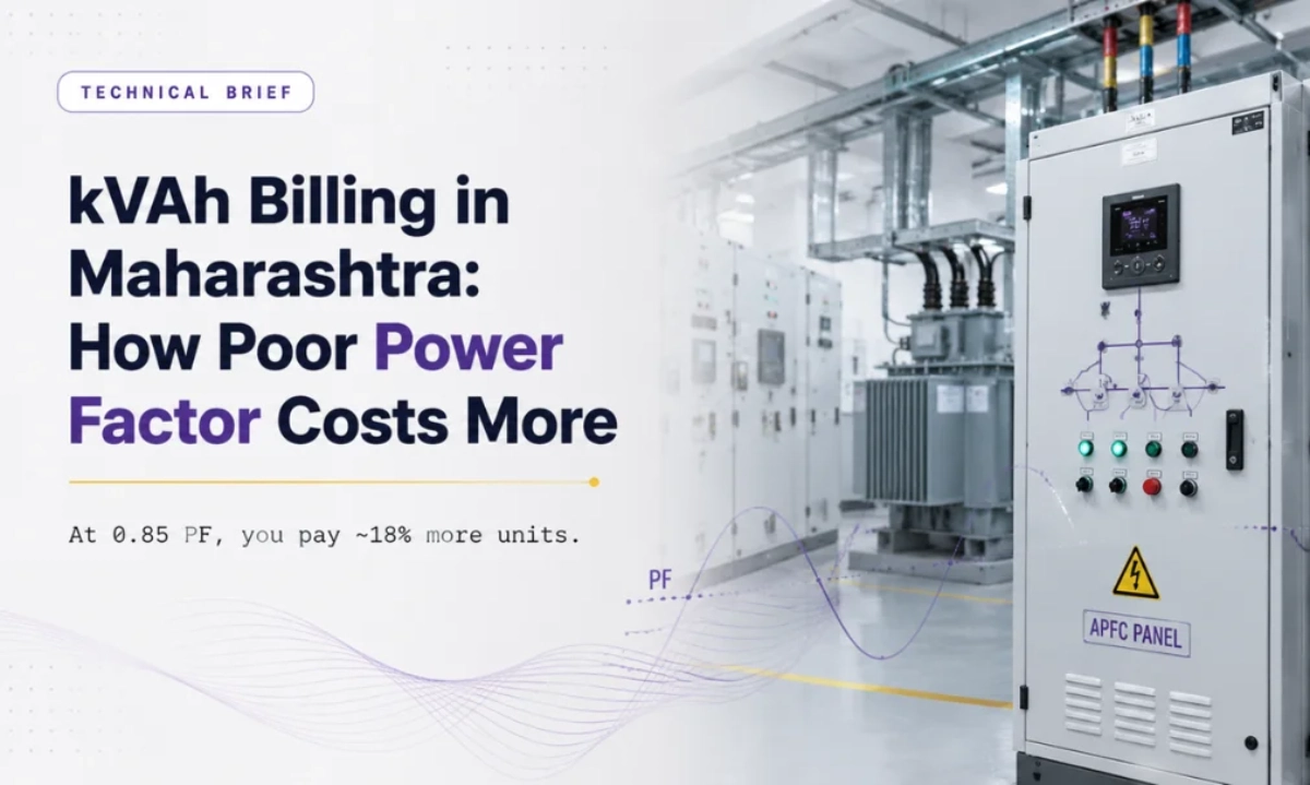 kVAh Billing in Maharashtra_ How Poor Power Factor Costs More