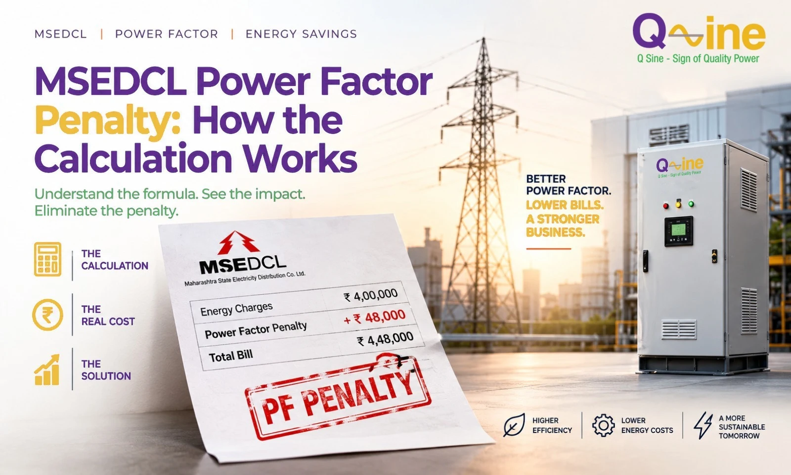 MSEDCL Power Factor Penalty How the Calculation Works